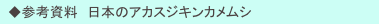 　◆参考資料　日本のアカスジキンカメムシ
